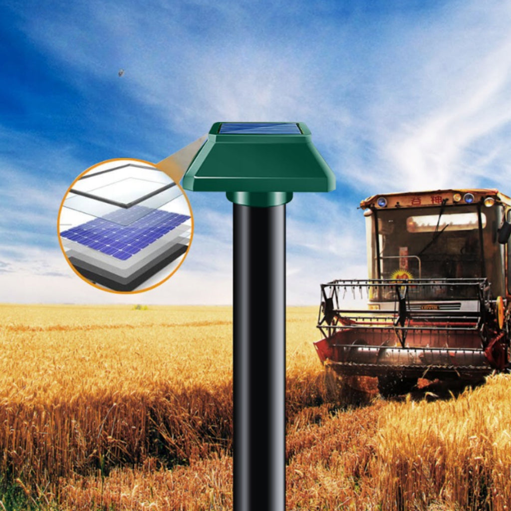 MOCNY ODSTRASZACZ KRETÓW SOLARNY NA KRETY NORNICE MYSZY GRYZONI XXL 2 SZT