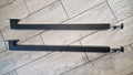 Elementy Systemu Drzwi Przesuwnych Loft Barn Door 90 cm Stal 4x4 Czarny Mat
