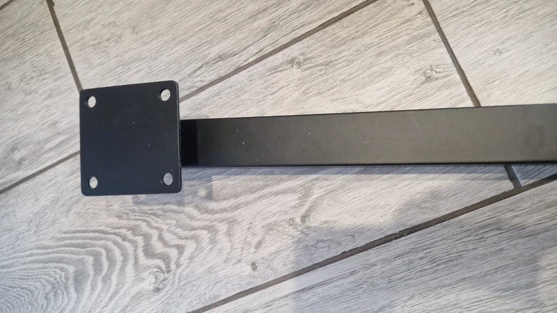 Elementy Systemu Drzwi Przesuwnych Loft Barn Door 90 cm Stal 4x4 Czarny Mat
