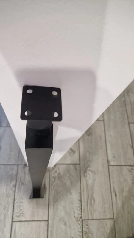 Elementy Systemu Drzwi Przesuwnych Loft Barn Door 90 cm Stal 4x4 Czarny Mat