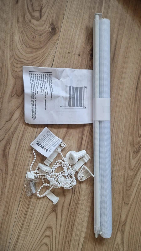 Nowa Roleta dzien noc Amazon Basics – 56 x 150 cm – Biała