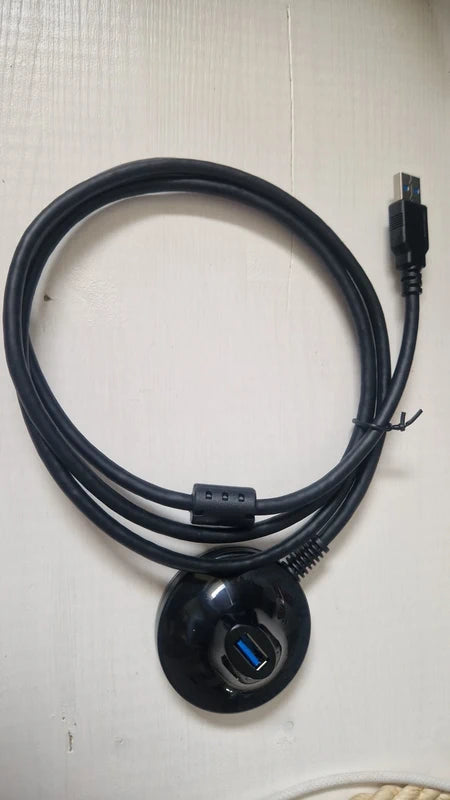 Przedłużacz panelowy USB 3.0 USB-A z gniazdem wpuszczanym 145 cm