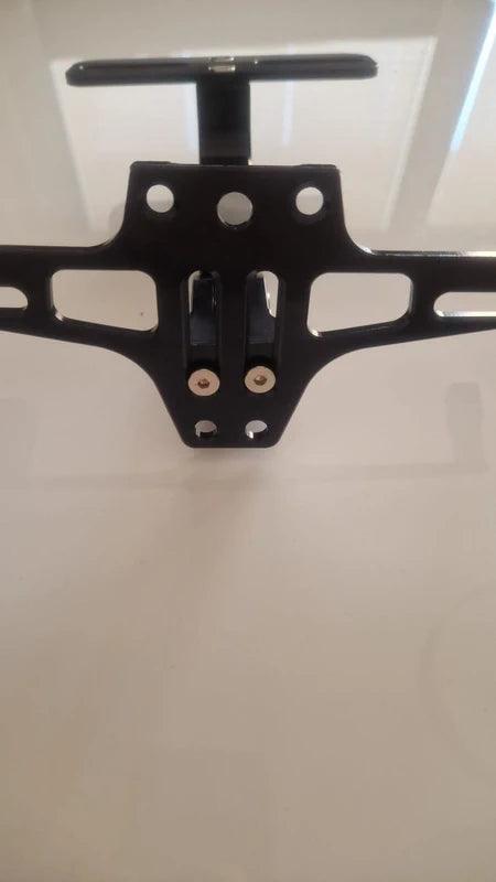 Uniwersalny regulowany uchwyt tablicy rejestracyjnej do motocykla + lampka LED
