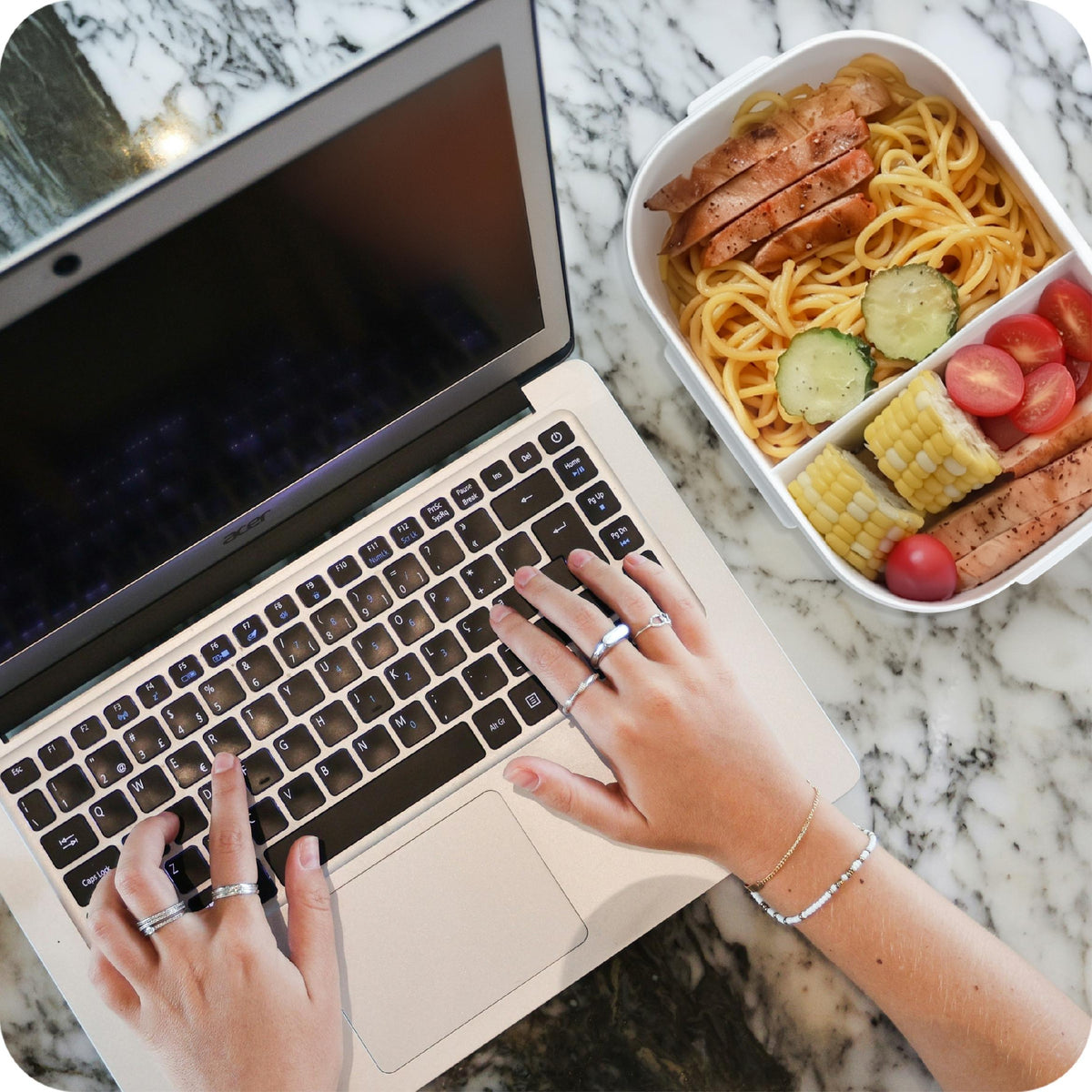 LUNCHBOX ELEKTRYCZNY PODGRZEWACZ DO JEDZENIA OBIADU ŚNIADANIÓWKA 40W 1,05L