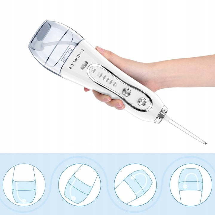 IRYGATOR DO ZĘBÓW BEZPRZEWODOWY DENTYSTYCZNY 8 DYSZ MOCNY 5 TRYBÓW PRACY