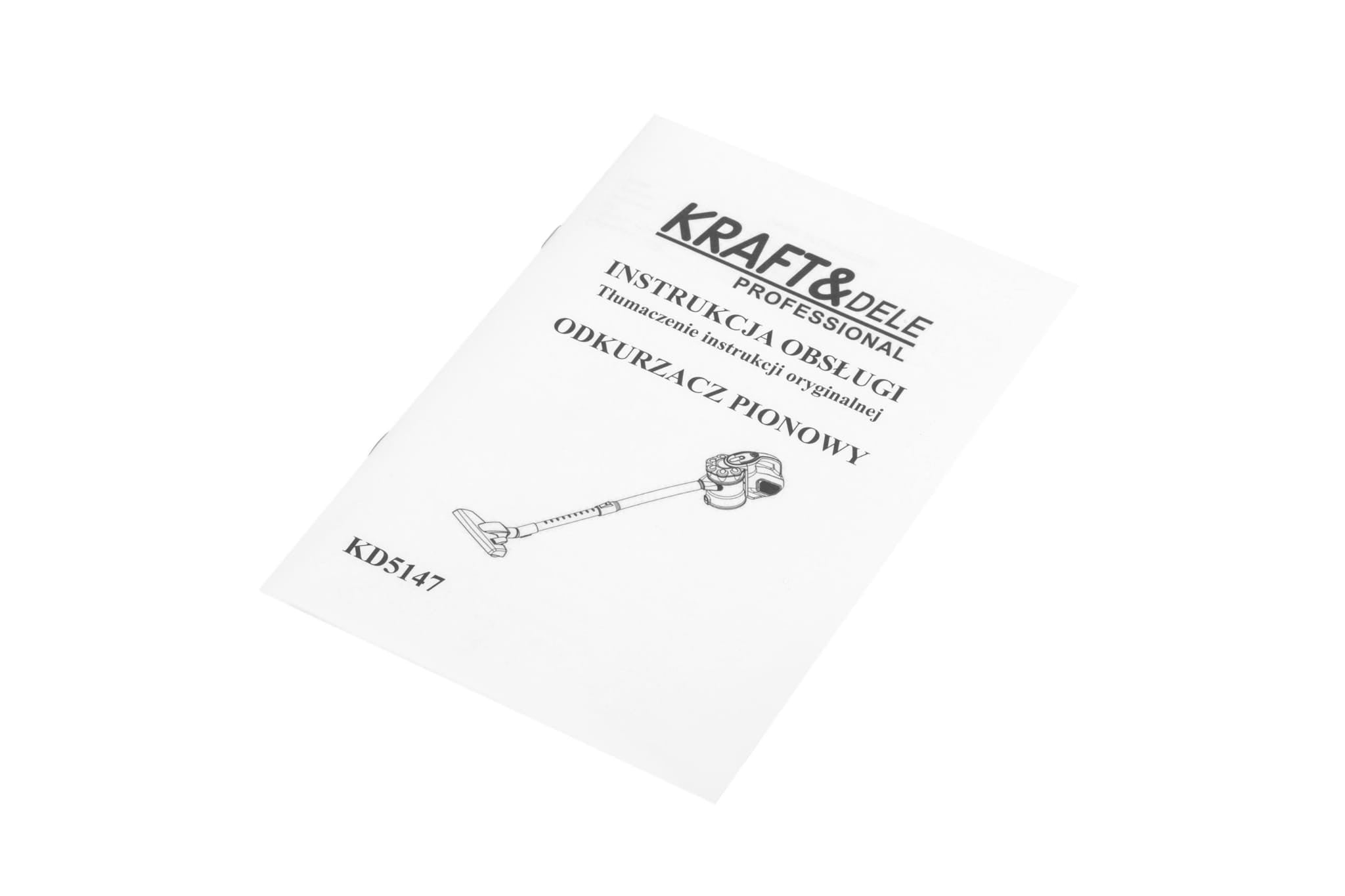 ODKURZACZ PIONOWY 600W 0,5L KD5147