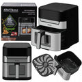 Frytkownica Beztłuszczowa LED AIRFRYER 8L 2200W XXL 10 Trybów Gotowania