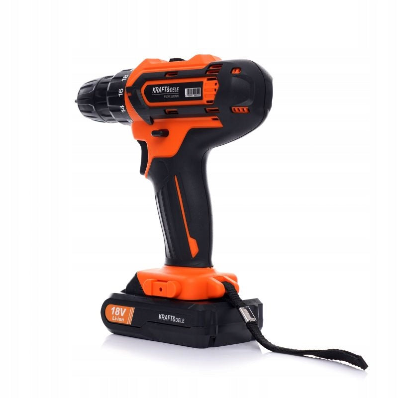 WIERTARKO WKRĘTARKA AKUMULATOROWA 18V 1300mAh 2 BIEGOWA KD3065