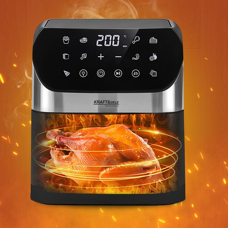 FRYTKOWNICA BEZTŁUSZCZOWA AIRFRYER 6L KD4108