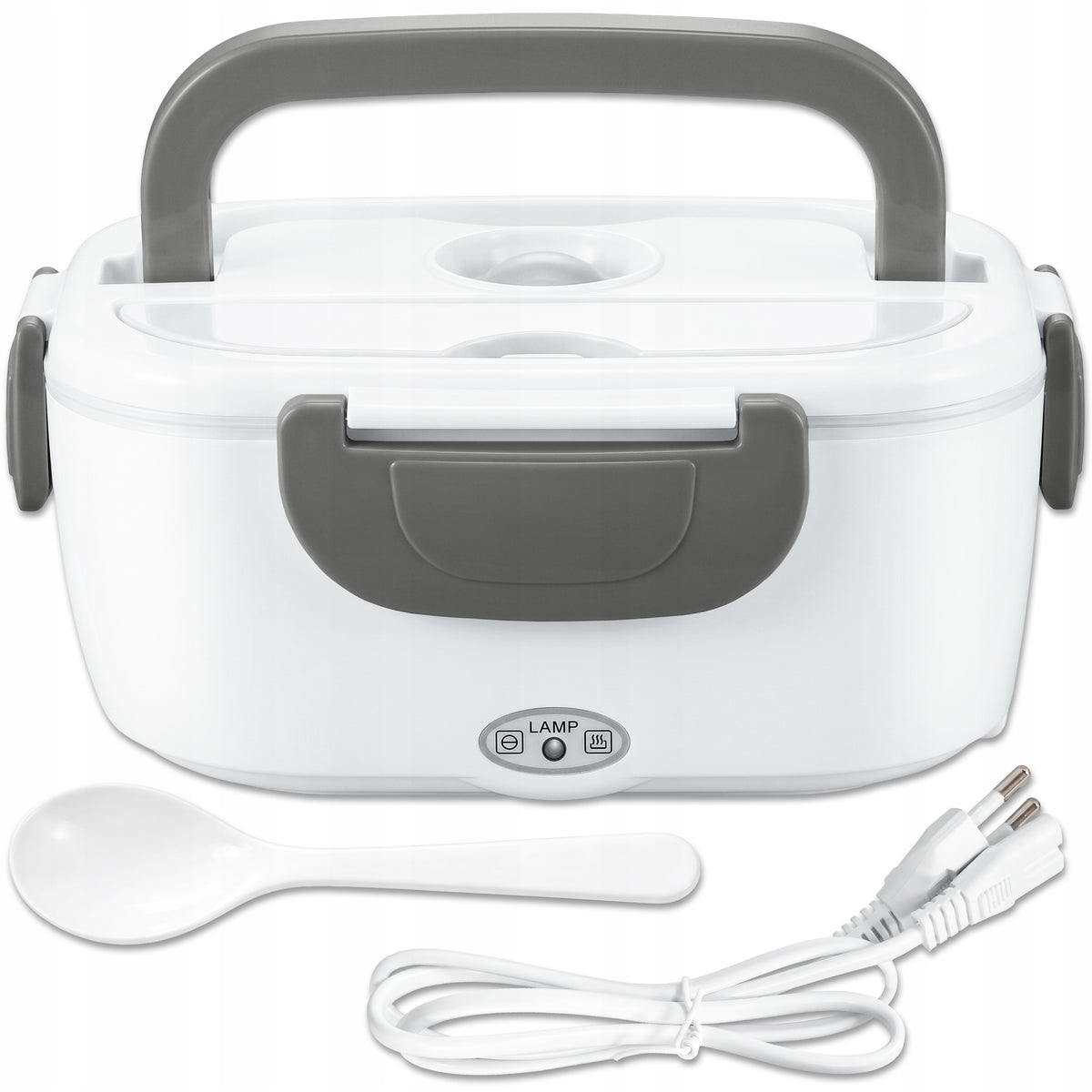 LUNCHBOX ELEKTRYCZNY PODGRZEWACZ DO JEDZENIA OBIADU ŚNIADANIÓWKA 40W 1,05L