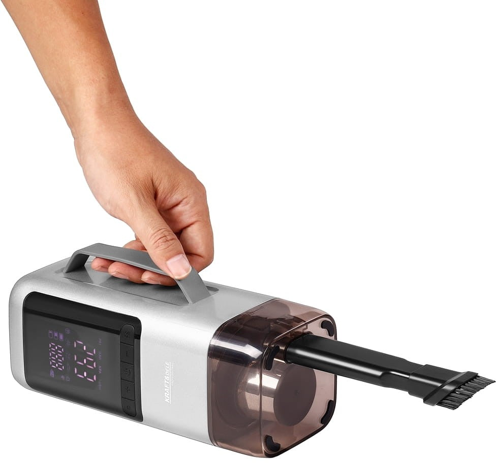 URZĄDZENIE WIELOFUNKCYJNE ODKURZACZ / JUMP-STARTER / POMPKA / DMUCHAWA / LATARKA / POWERBANK KD5498