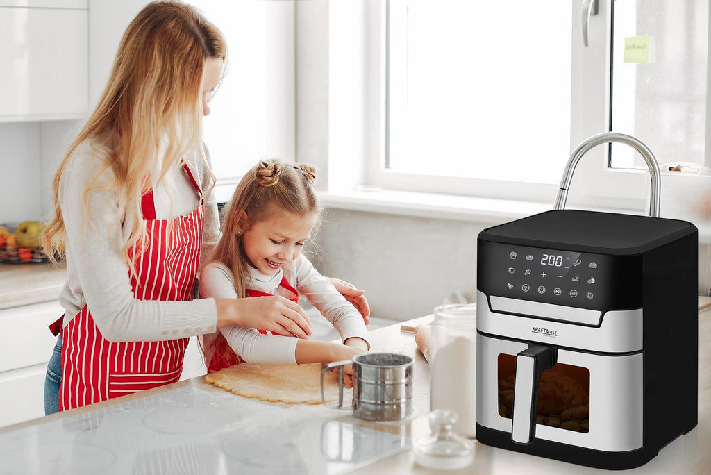 FRYTKOWNICA BEZTŁUSZCZOWA 8L AIRFRYER KD4109