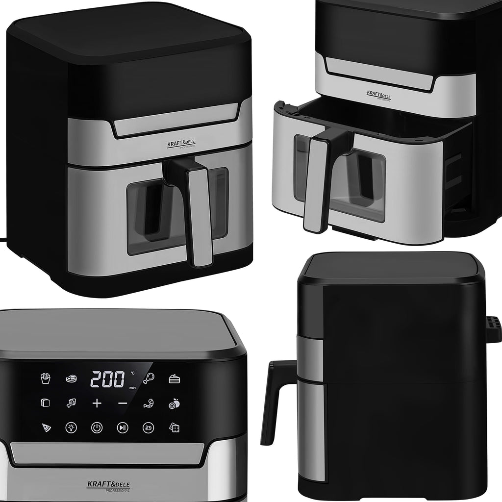 FRYTKOWNICA BEZTŁUSZCZOWA 8L AIRFRYER KD4109
