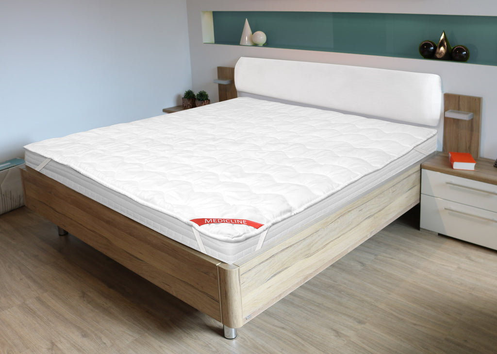 Nakładka / ochraniacz na materac pikowana niciowo premium 200x220cm biała
