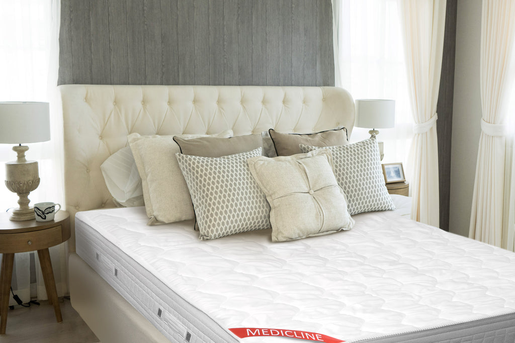 Nakładka / ochraniacz na materac pikowana niciowo premium 160x200cm biała