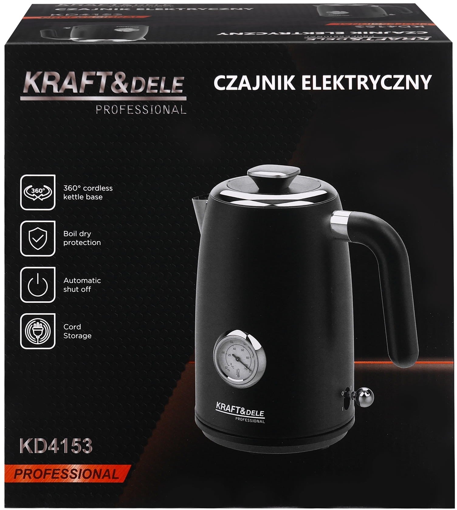 Czajnik Elektryczny 2200W 1L KD4153