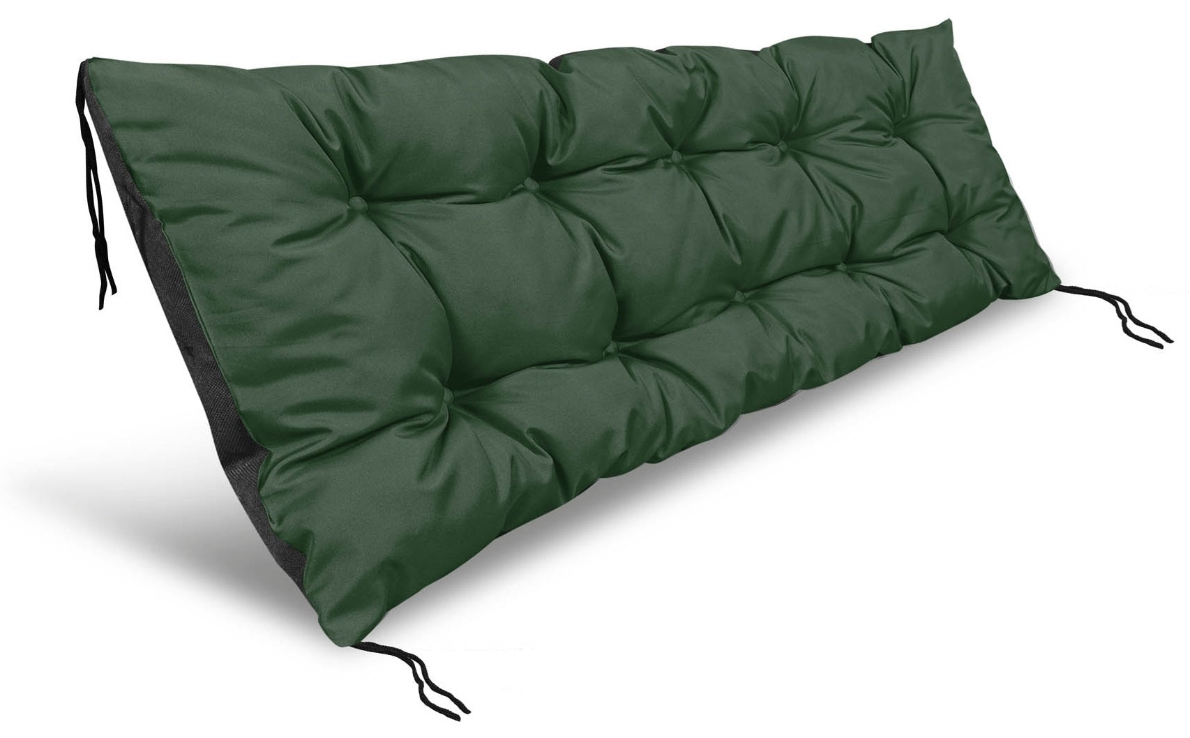Poduszka ogrodowa 180x50 cm na leżak ławkę huśtawkę wodoodporna zielona