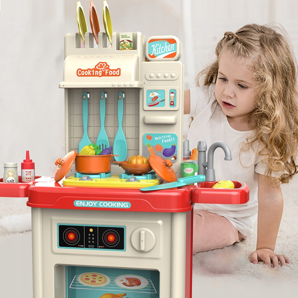 Kuchnia kuchenka DUŻA dla dzieci ŚWIATŁO KRAN PARA