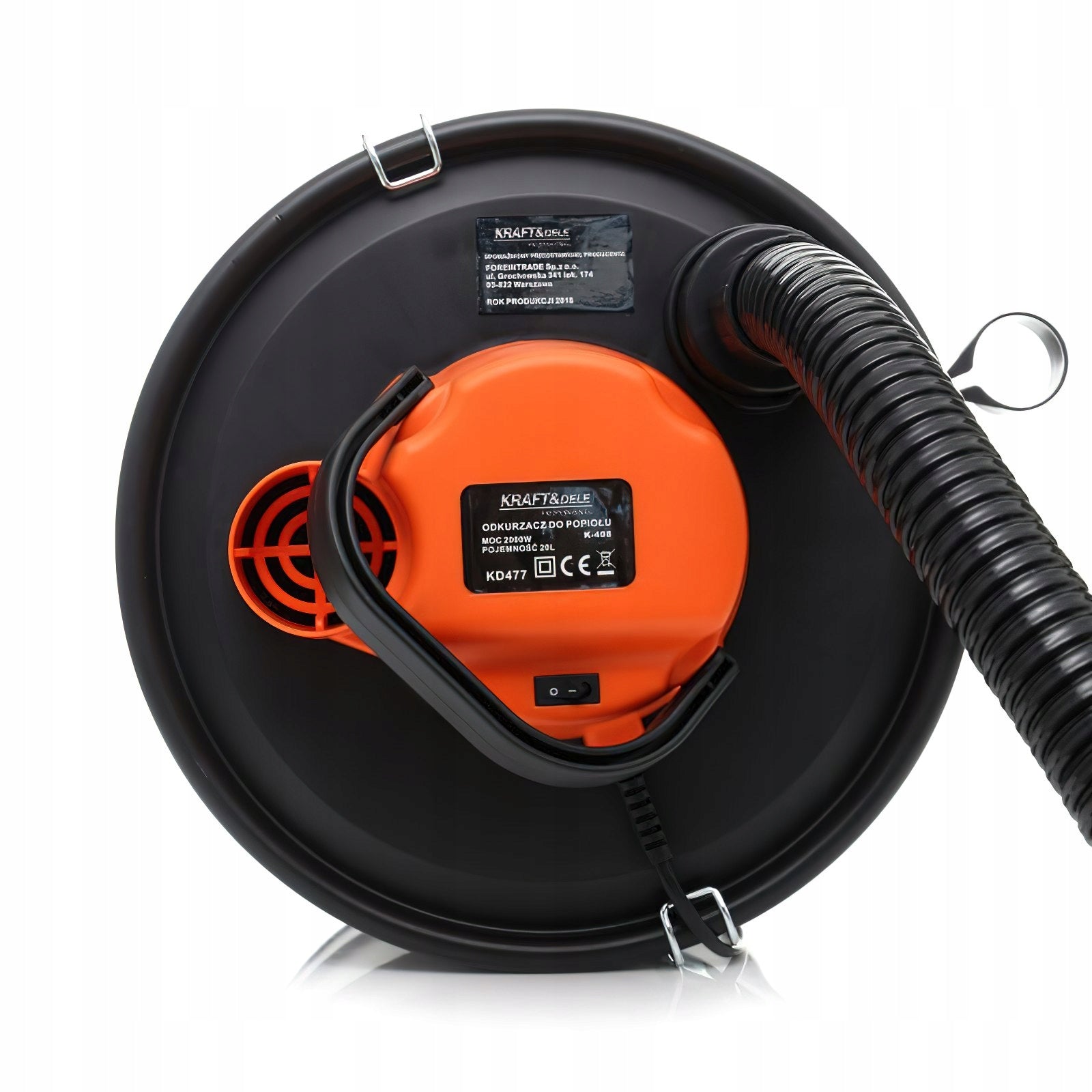 Odkurzacz Przemysłowy do Popiołu 230V 2000 W 20 L Kraft&Dele