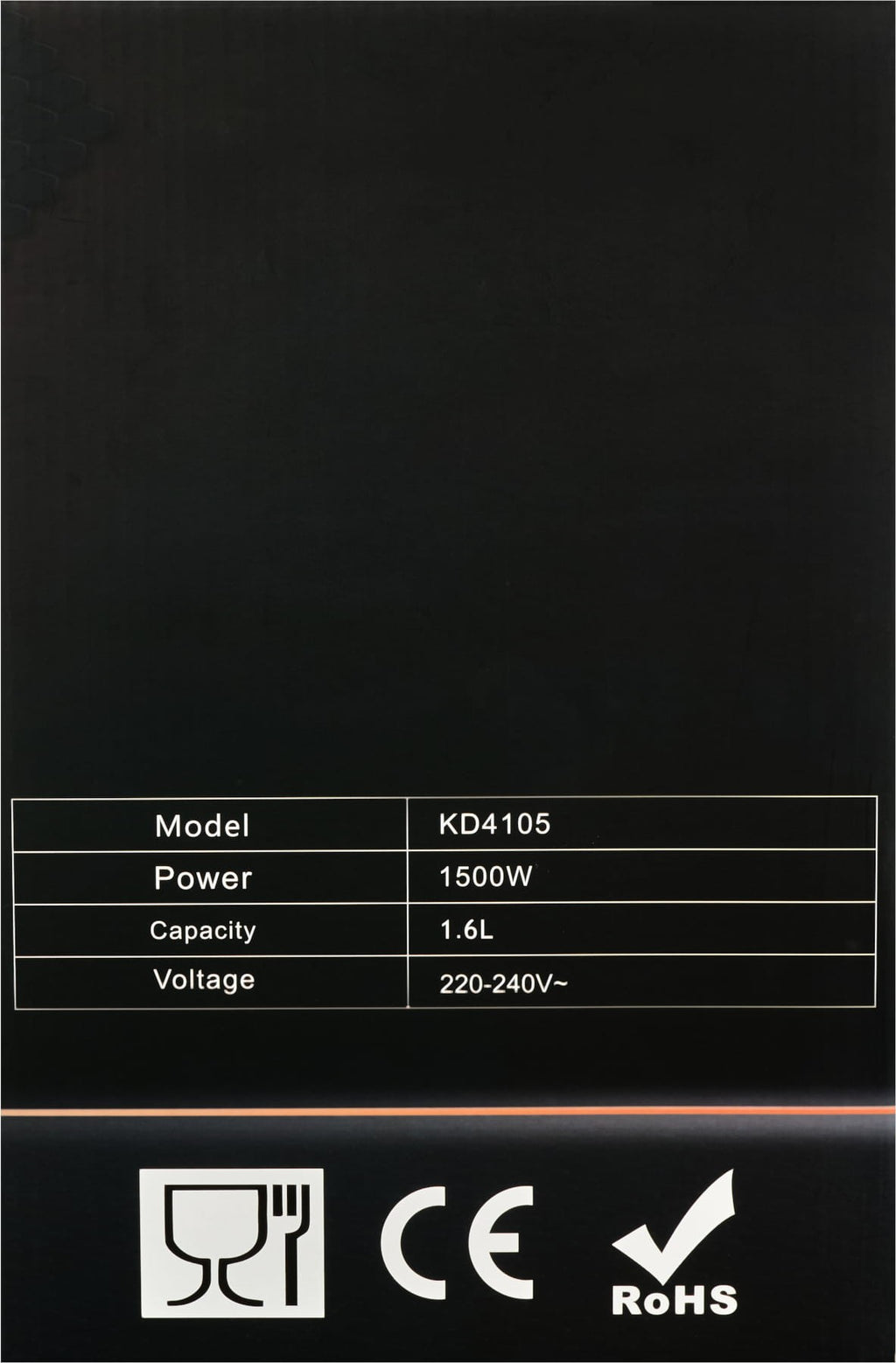 Czajnik Elektryczny z regulacją temperatury 1,6L 1500W KD4105