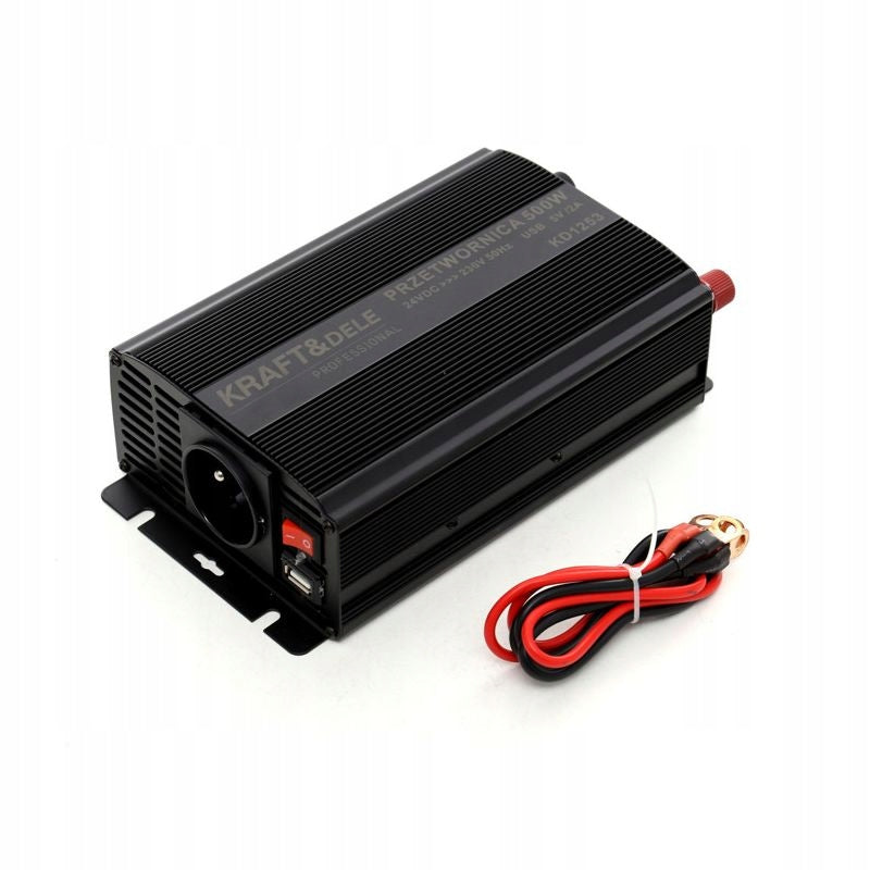 PRZETWORNICA SAMOCHODOWA 350W 24V 230V KD1251