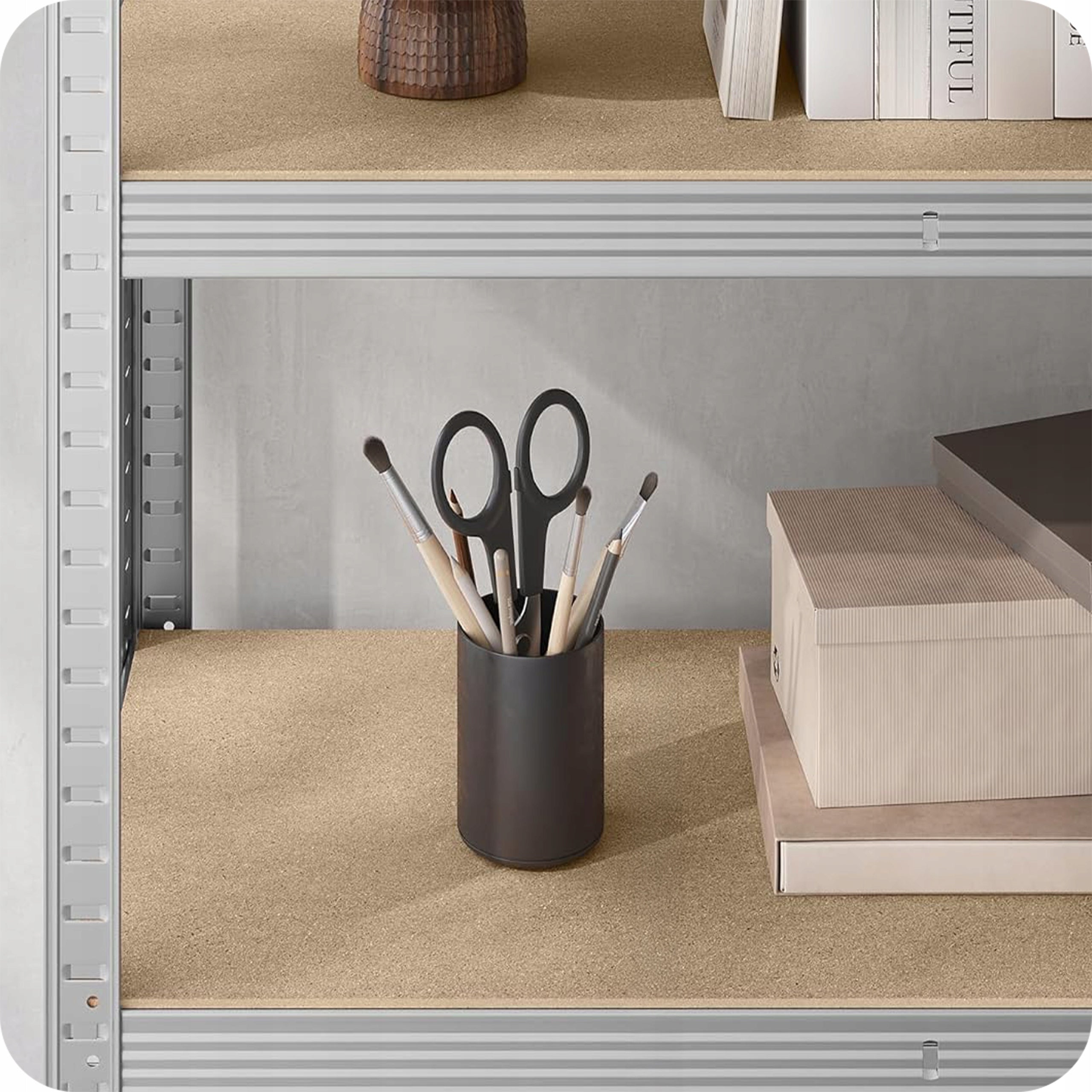 REGAŁ MAGAZYNOWY METALOWY DO GARAŻU PIWNICY 5 PÓŁEK 180x90x40 cm 875 kg