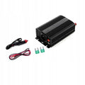 PRZETWORNICA NAPIĘCIA CZYSTA SINUSOIDA 12V 230V 300/600W KABLE BEZPIECZNIKI