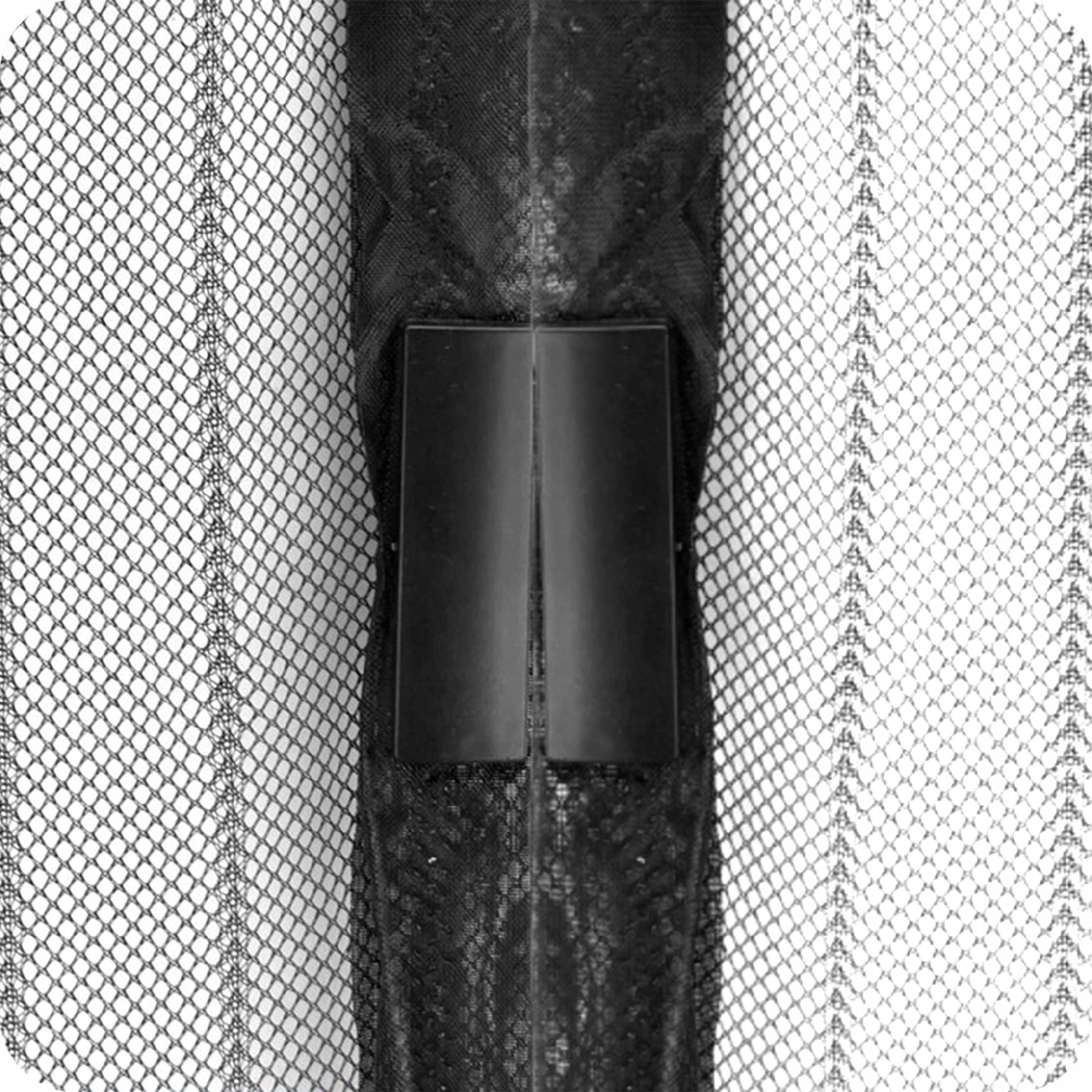 MOSKITIERA NA DRZWI BALKONOWE OKNO WYMIAR MAGNETYCZNA 80/90/100 x 210/220CM