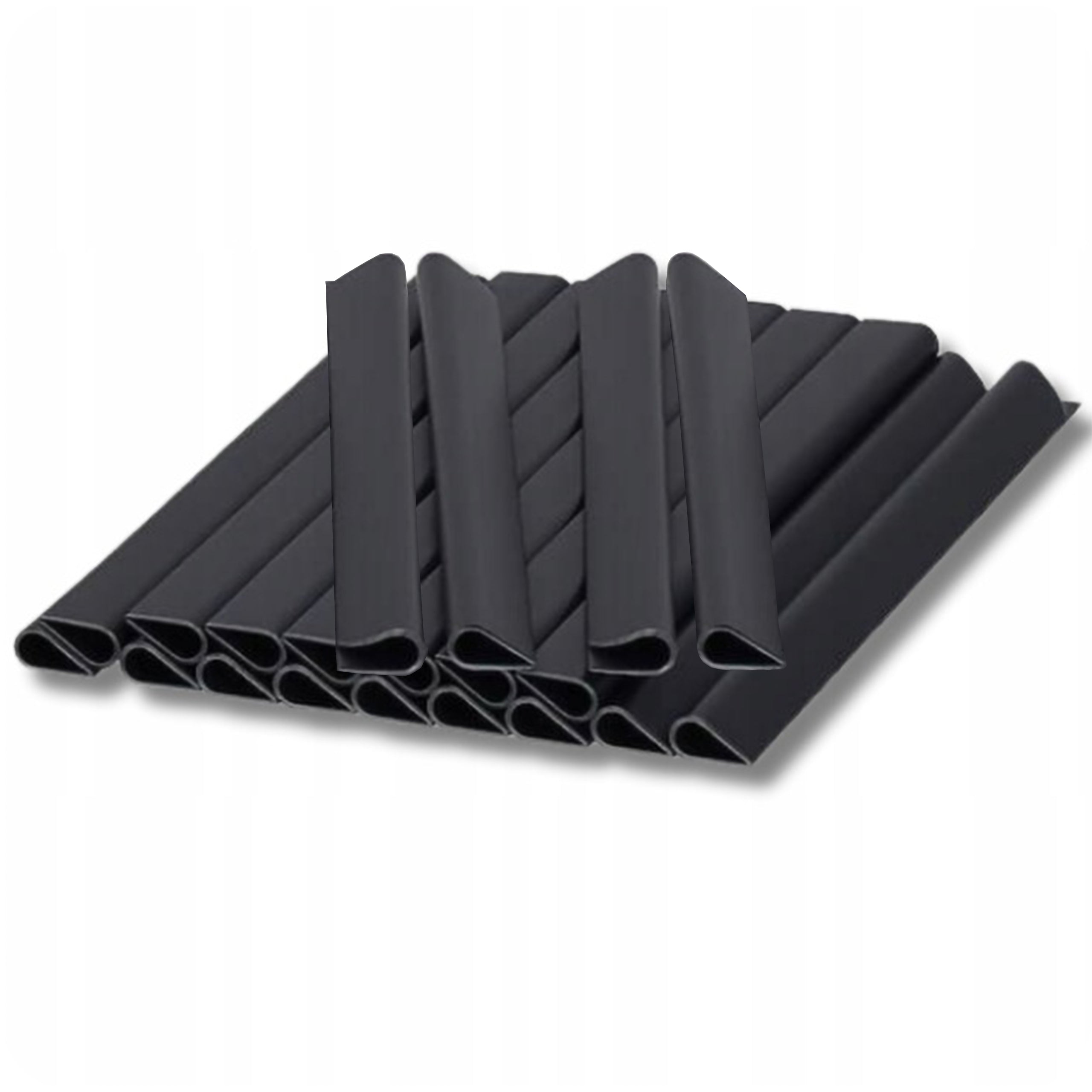KLIPSY 19 CM DO TAŚMA OGRODZENIOWA 450g KRUMAD ANTRACYT RAL 7016 20 SZTUK