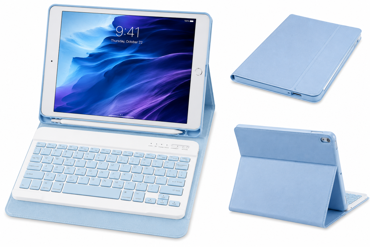 Etui z klawiaturą Bluetooth do iPada 10.2 / tabletu