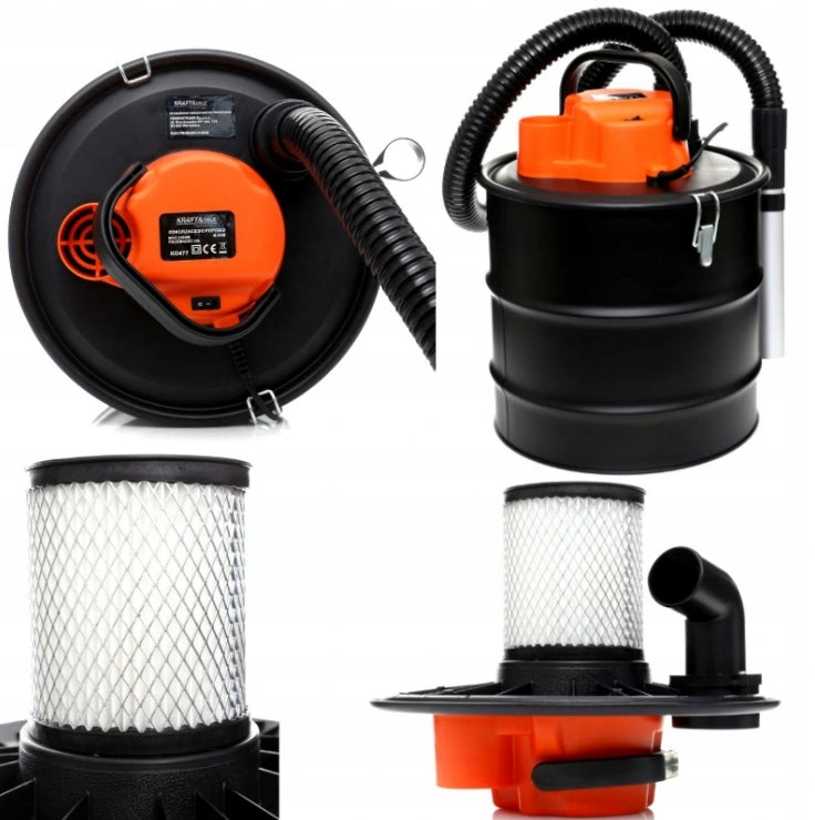 Odkurzacz Przemysłowy do Popiołu 230V 2000 W 20 L Kraft&Dele