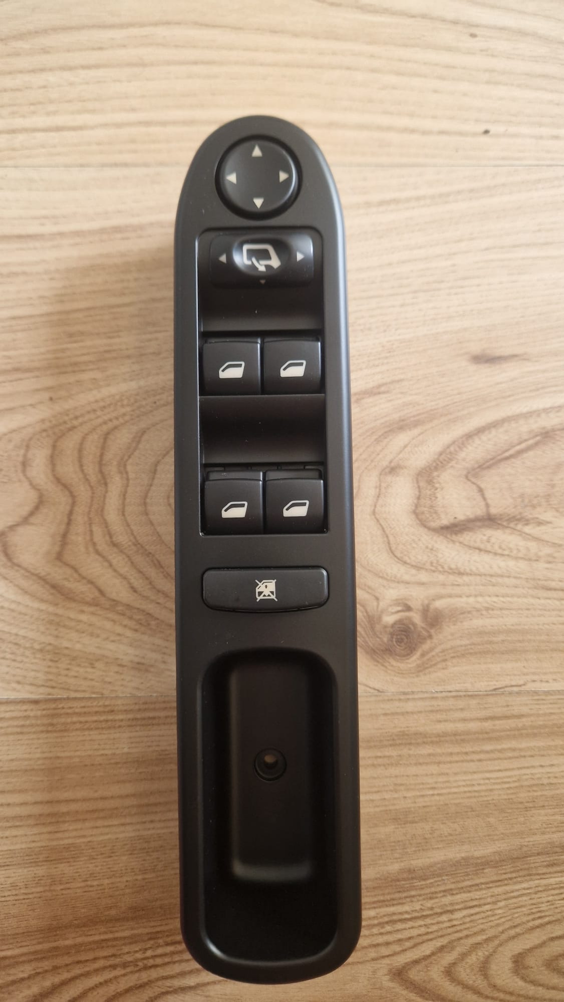 Przełącznik panel szyb i lusterek Peugeot 307 (wersja na 4 szyby)