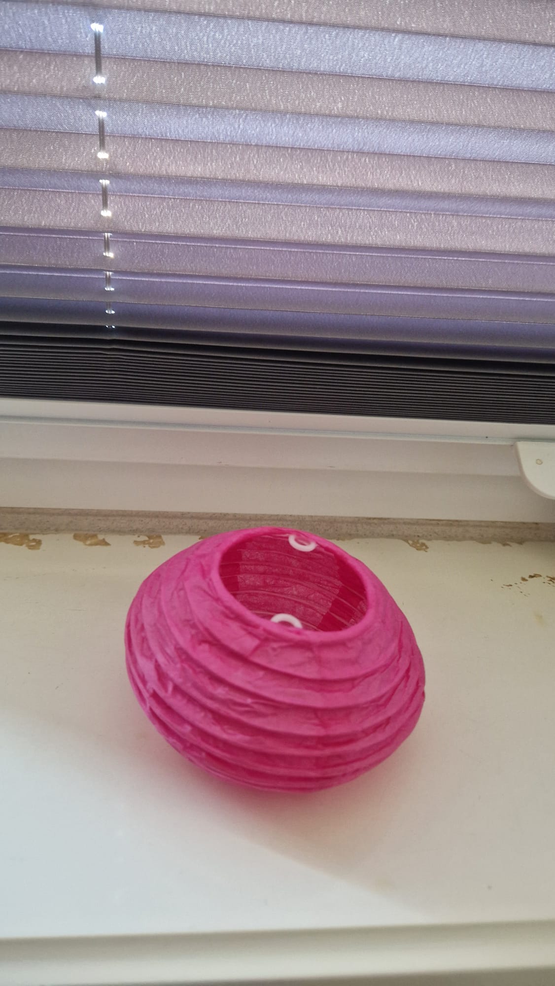 5 mini lampionów papierowych -komplet