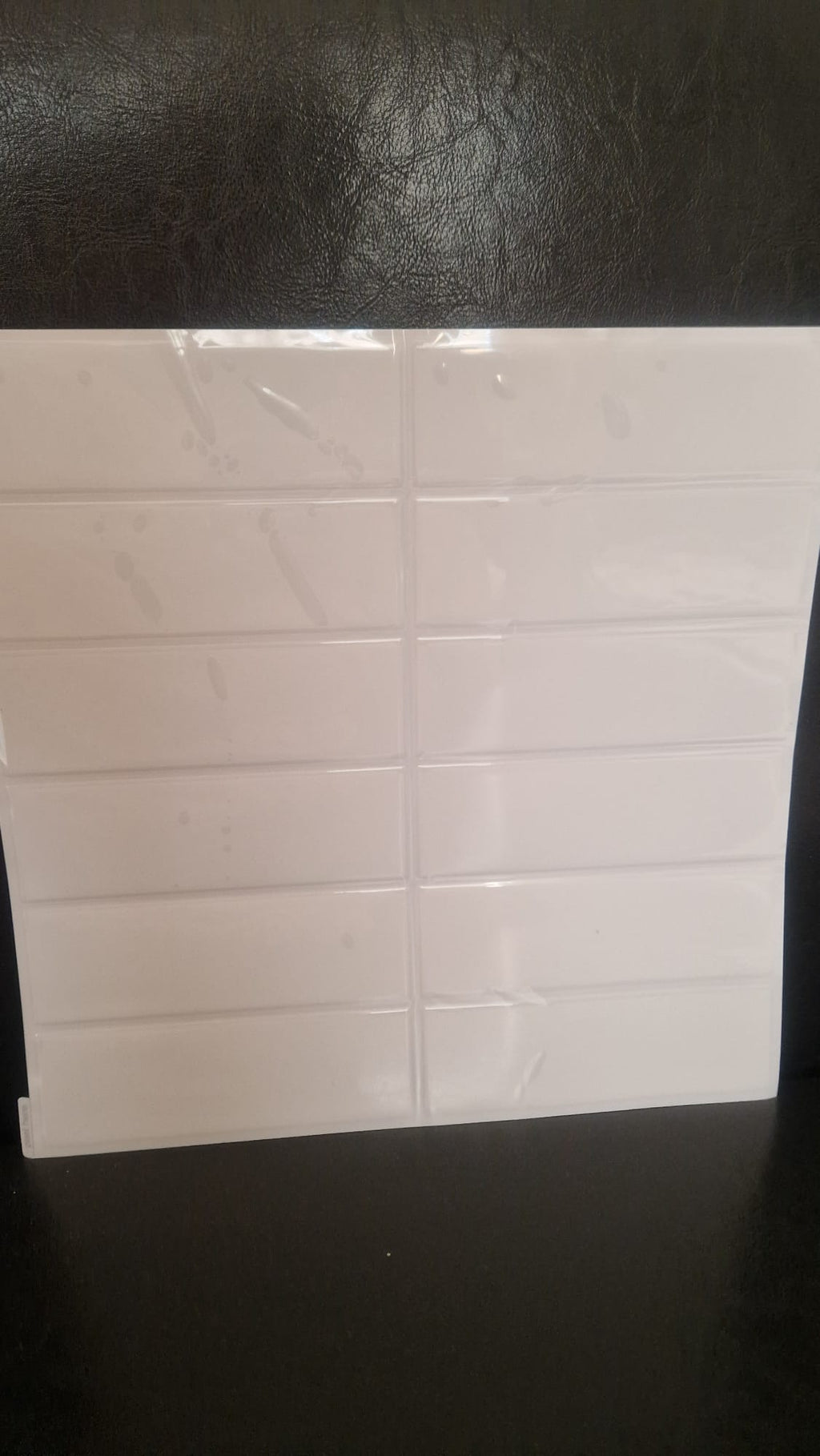 Panele ścienne 3D samoprzylepne Art3d białe 30,5 × 30,5 cm – zestaw 10 szt.