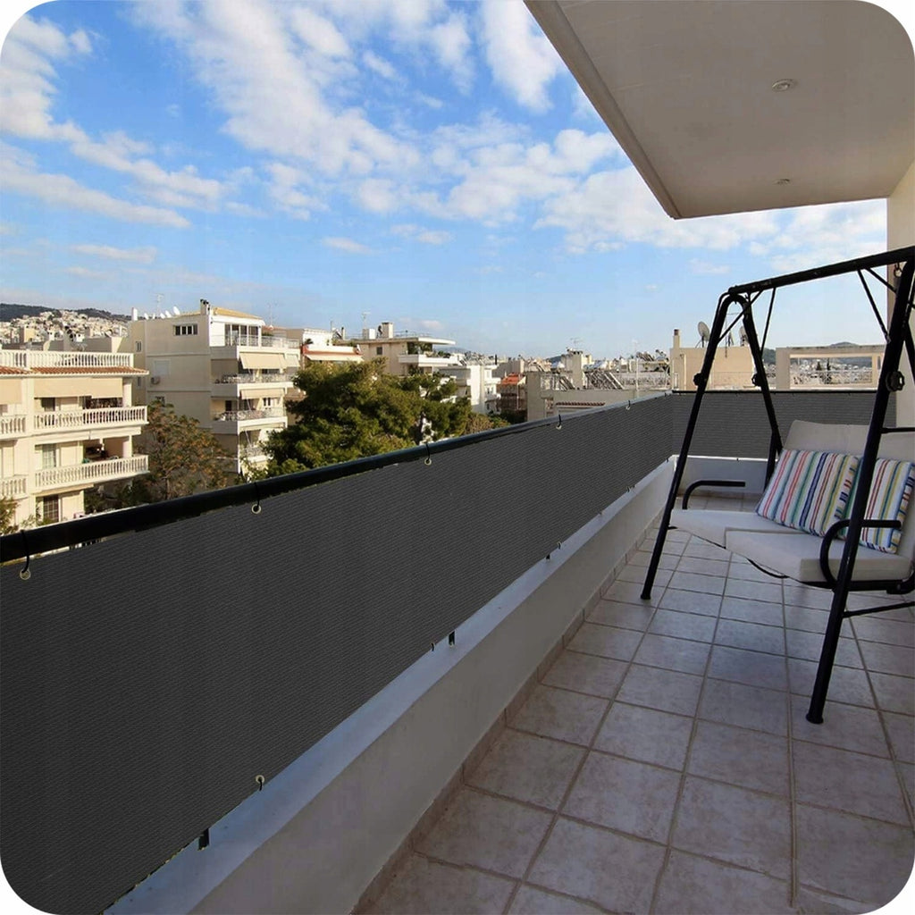 OSŁONA NA BALKON BALKONOWA TARAS SIATKA PRZECIWSŁONECZNA 95% 180g 0,9x5 m