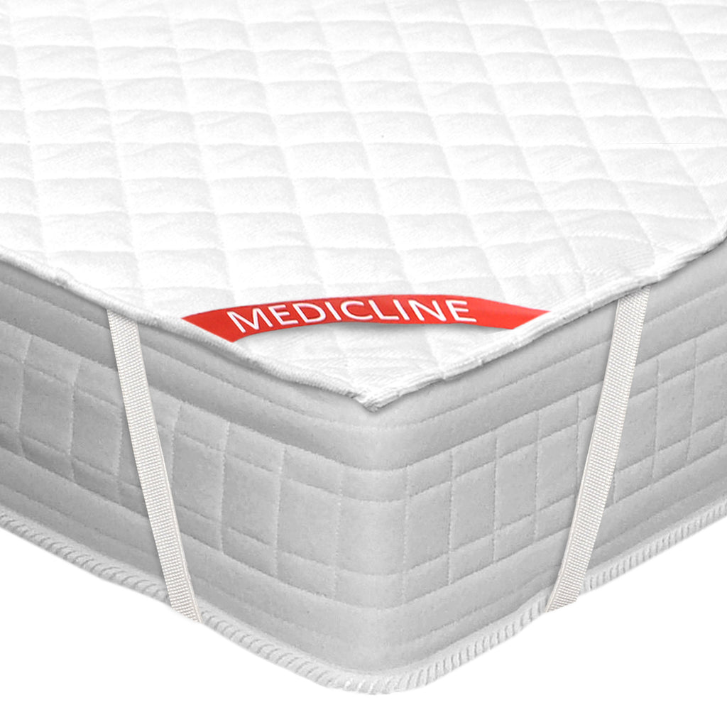 Nakładka / ochraniacz na materac wodoodporna pikowana ultradźwiękowo premium 200x220cm biała