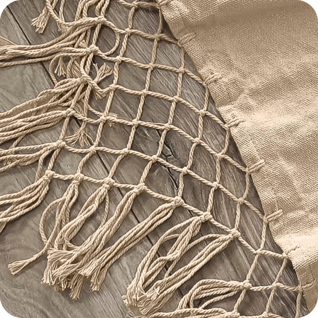 HAMAK OGRODOWY TURYSTYCZNY BOHO HUŚTAWKA MOCNY 150x190 120kg + LINKI TORBA