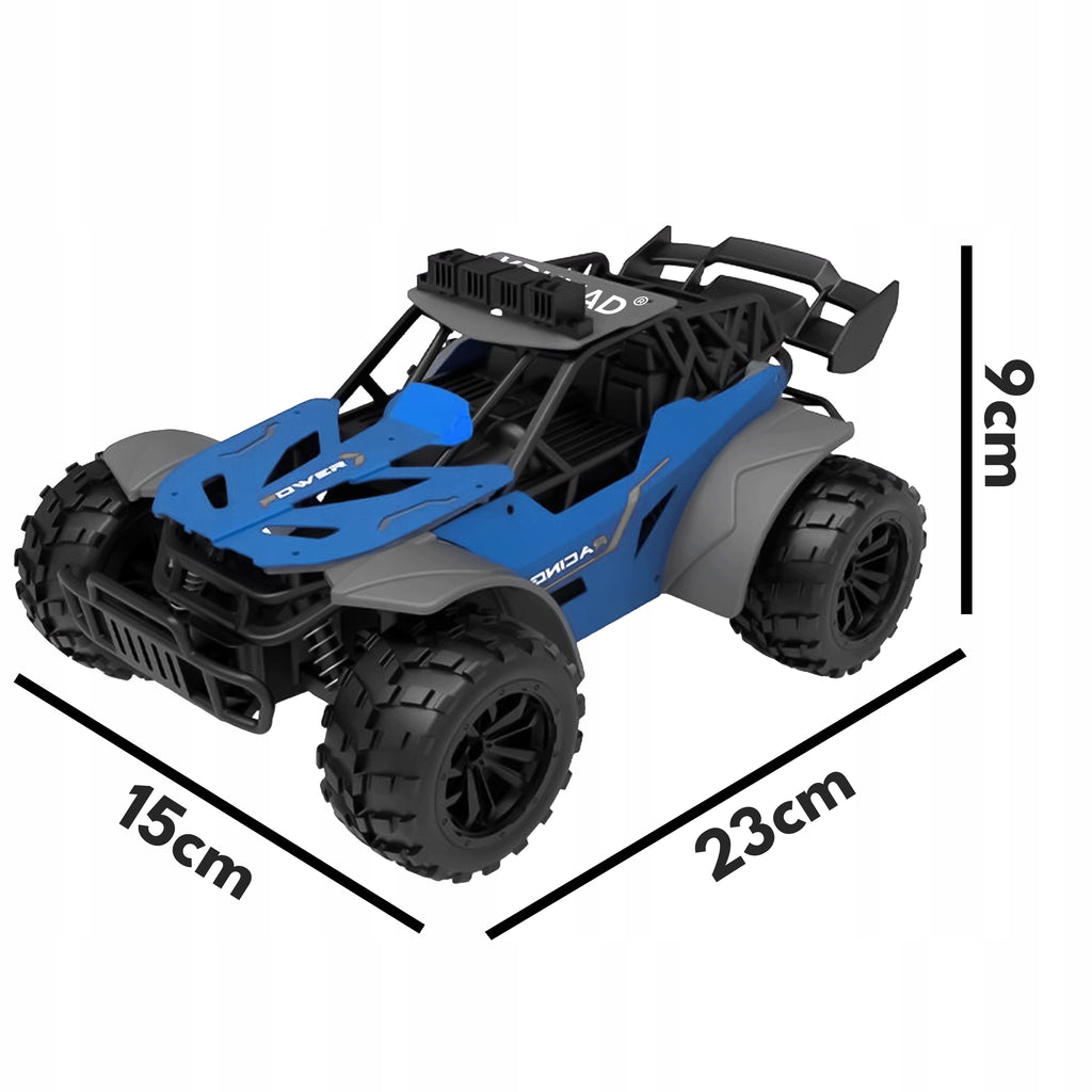 SAMOCHÓD ZDALNIE STEROWANY DLA DZIECI AUTO RC TERENOWY DUŻY + 2 AKUMULATORY