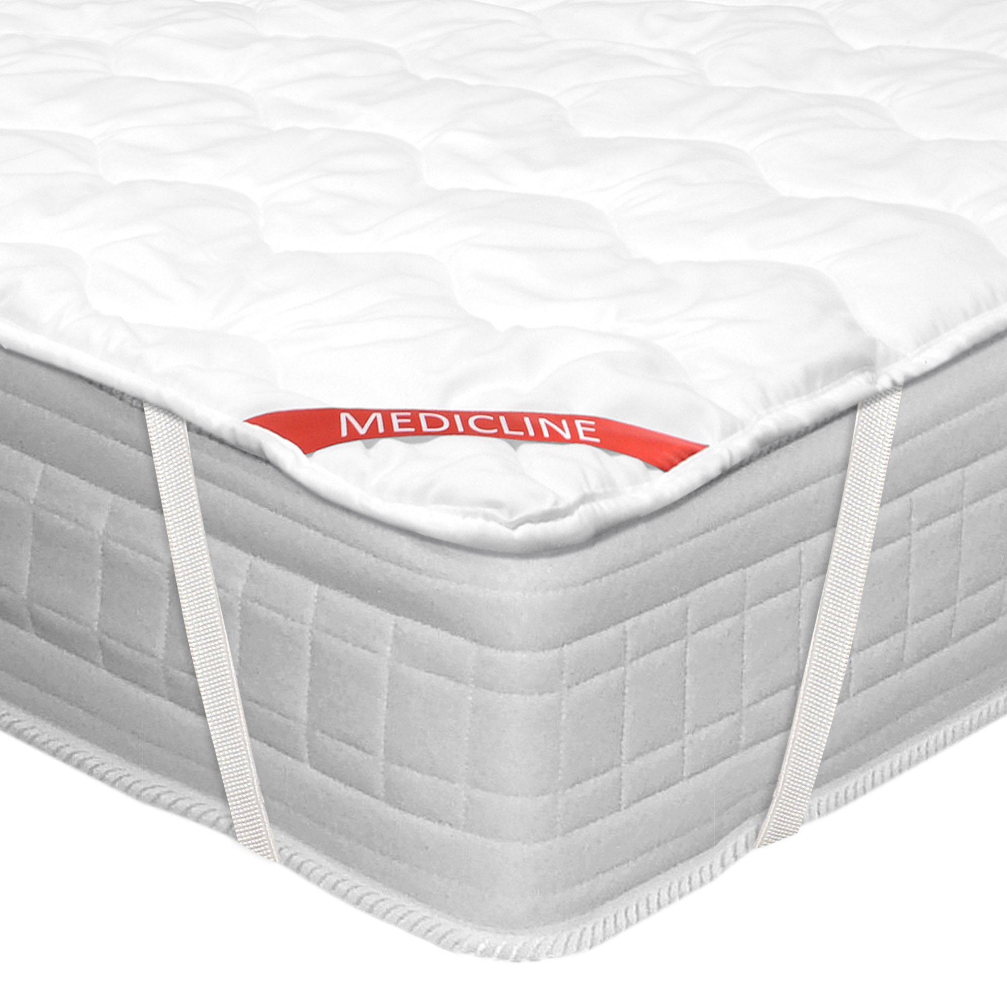 Nakładka / ochraniacz na materac pikowana niciowo premium 200x220cm biała