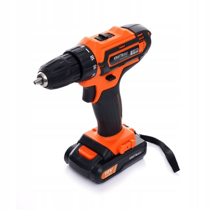 WIERTARKO WKRĘTARKA AKUMULATOROWA 18V 1300mAh 2 BIEGOWA KD3065