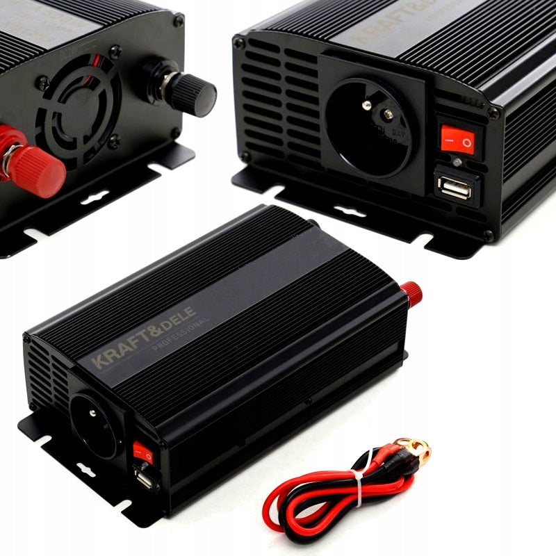 PRZETWORNICA SAMOCHODOWA 350W 24V 230V KD1251