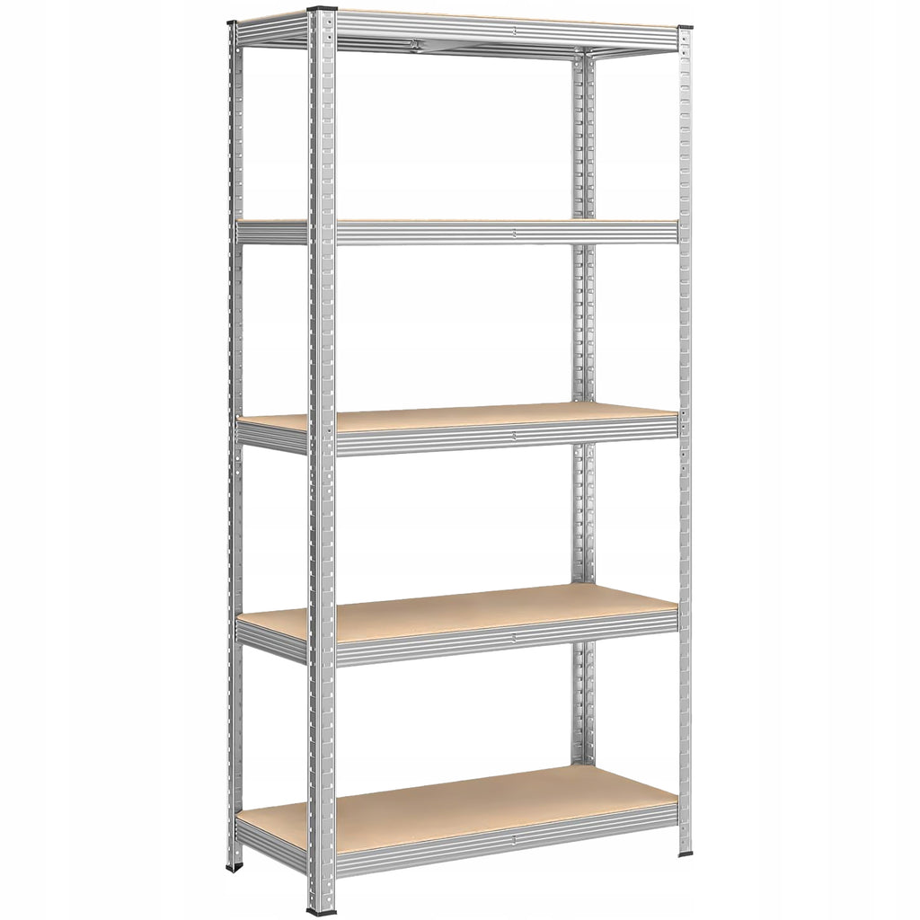 REGAŁ MAGAZYNOWY METALOWY DO GARAŻU PIWNICY 5 PÓŁEK 180x90x40 cm 875 kg