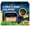 Lampa Solarna Latarnia Z Czujnikiem Zmierzchu Ruchu Elewacyjna Kinkiet 38W