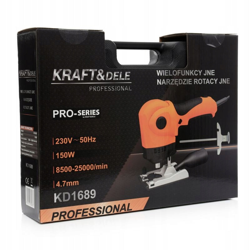 FREZARKA WIELOFUNKCYJNA ROTACYJNA 3W1 150W 230V KD1689
