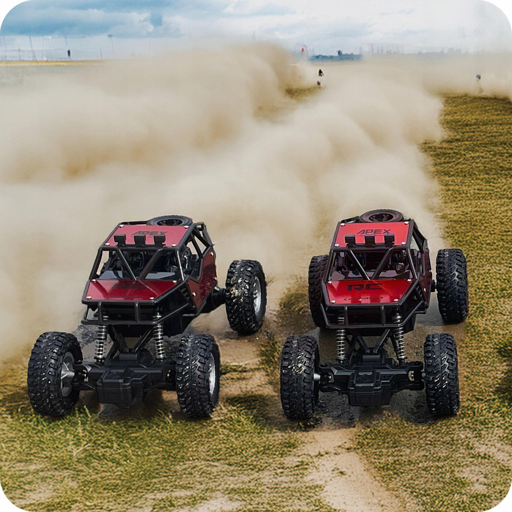 SAMOCHÓD ZDALNIE STEROWANY AUTO RC TERENOWY PILOT DUŻY + 2 AKUMULATORY 1:18