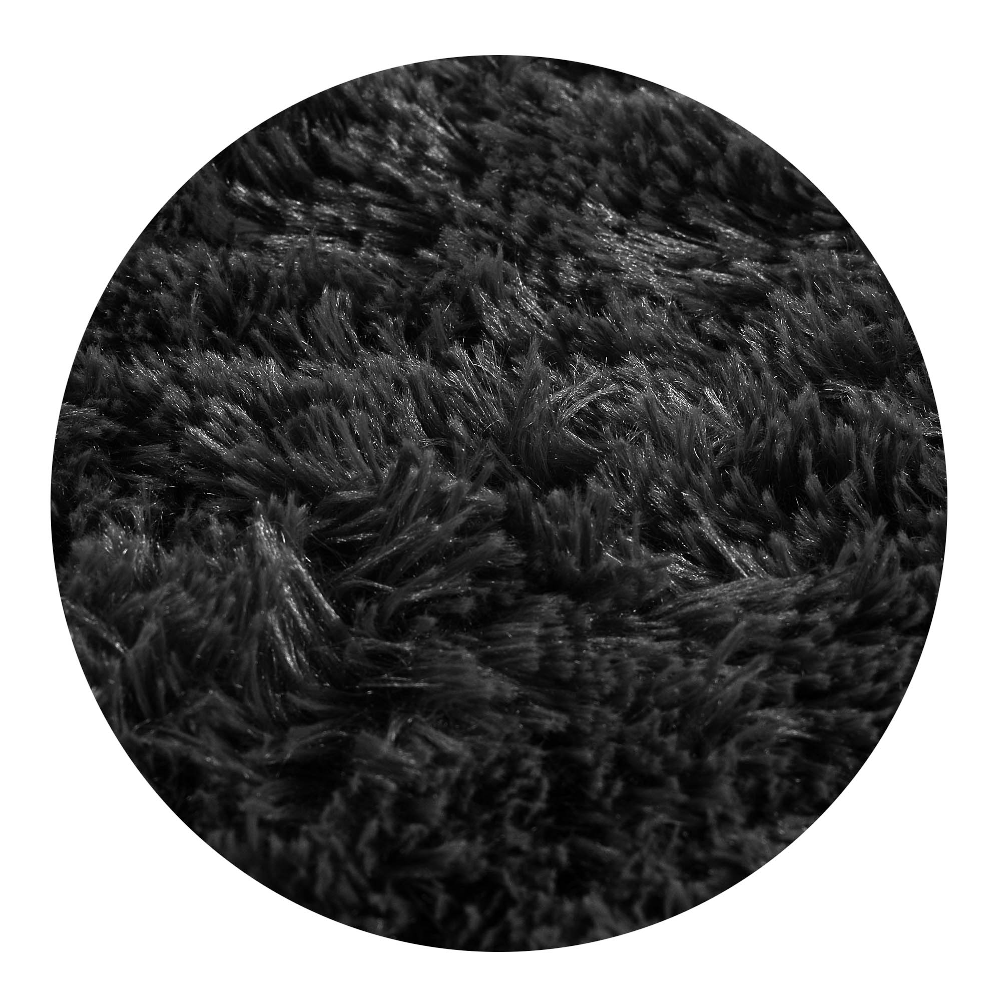 DYWAN SHAGGY ANTYSLIP 80x120 cm CZARNY