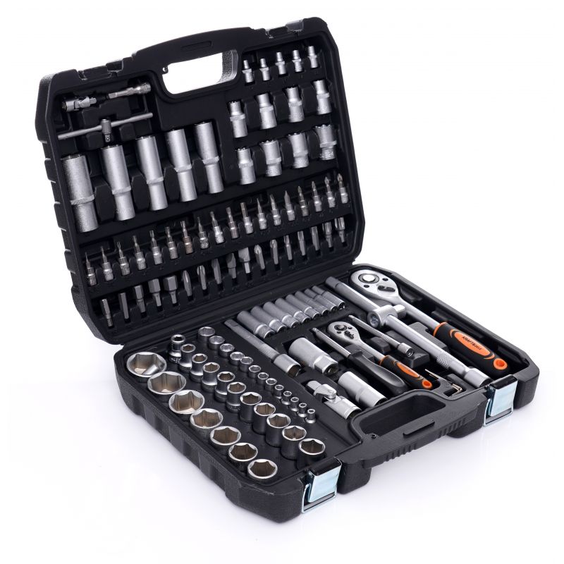 ZESTAW KLUCZY NARZĘDZI WALIZKA 101 ELEMENTÓW