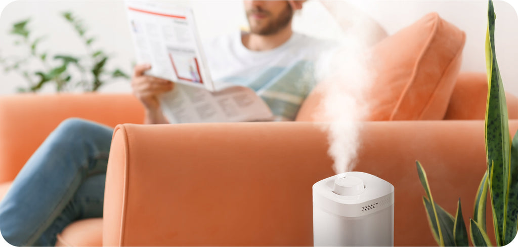 Nawilżacz Powietrza Dyfuzor Ultradźwiękowy JONIZATOR Aromaterapia CICHY 3.5