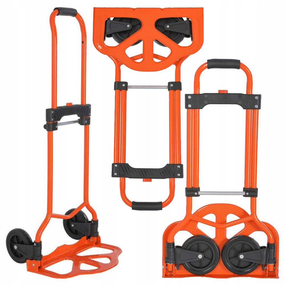 Wózek Transportowy Magazynowy Składany Aluminium 70kg Kraft&Dele
